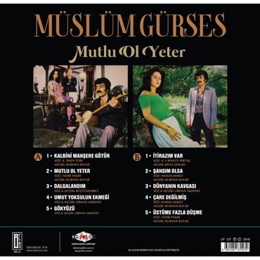 Müslüm Gürses - Mutlu Ol Yeter (Plak)