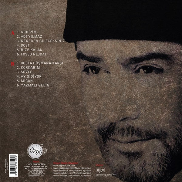 Ahmet Kaya - Dosta Düşmana Karşı (Schallplatte)