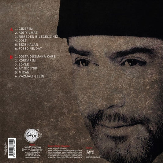 Ahmet Kaya - Dosta Düşmana Karşı (Schallplatte)