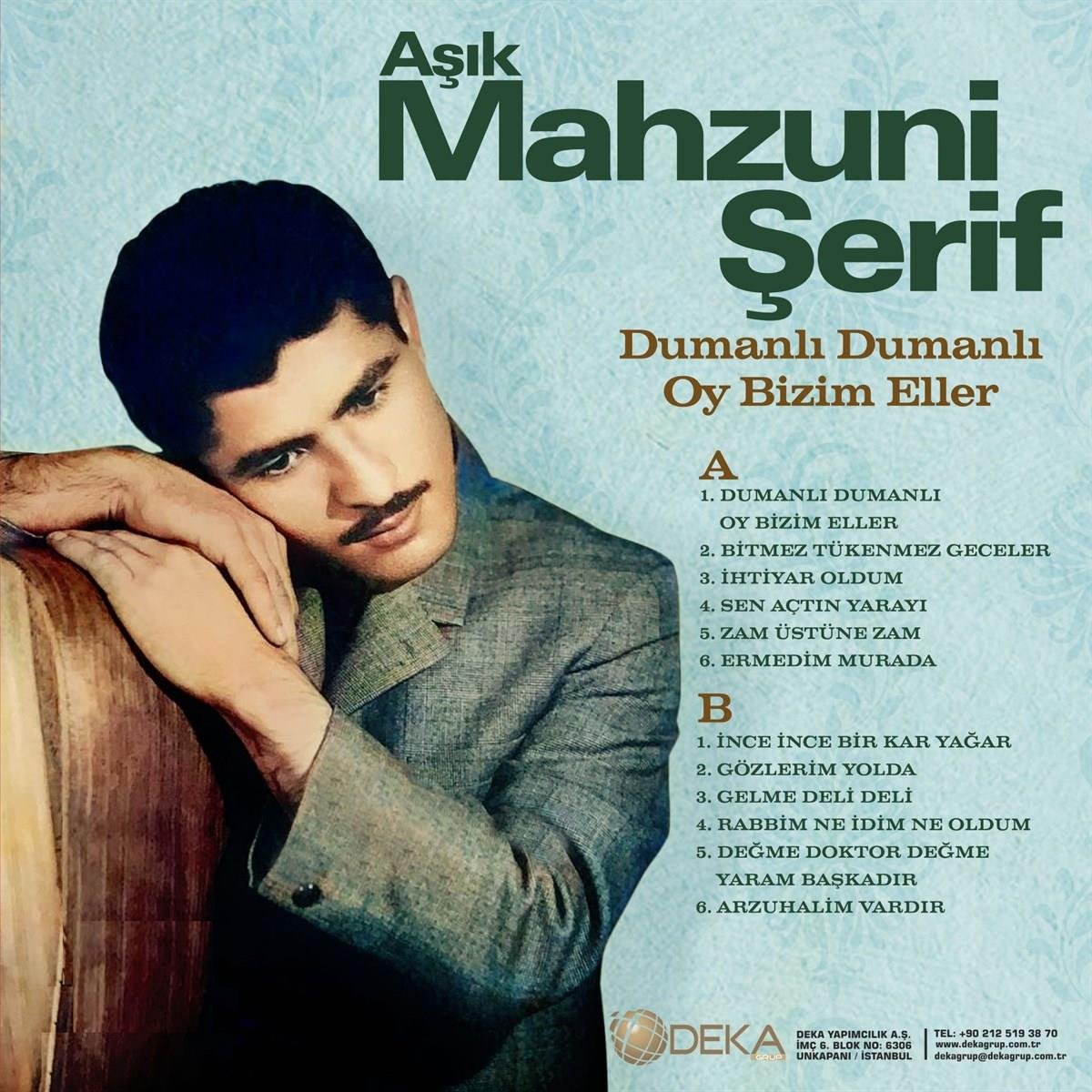 Aşık Mahzuni Şerif - Dumanlı Dumanlı Oy Bizim Eller ( Schallplatte, Vinyl, Plak)