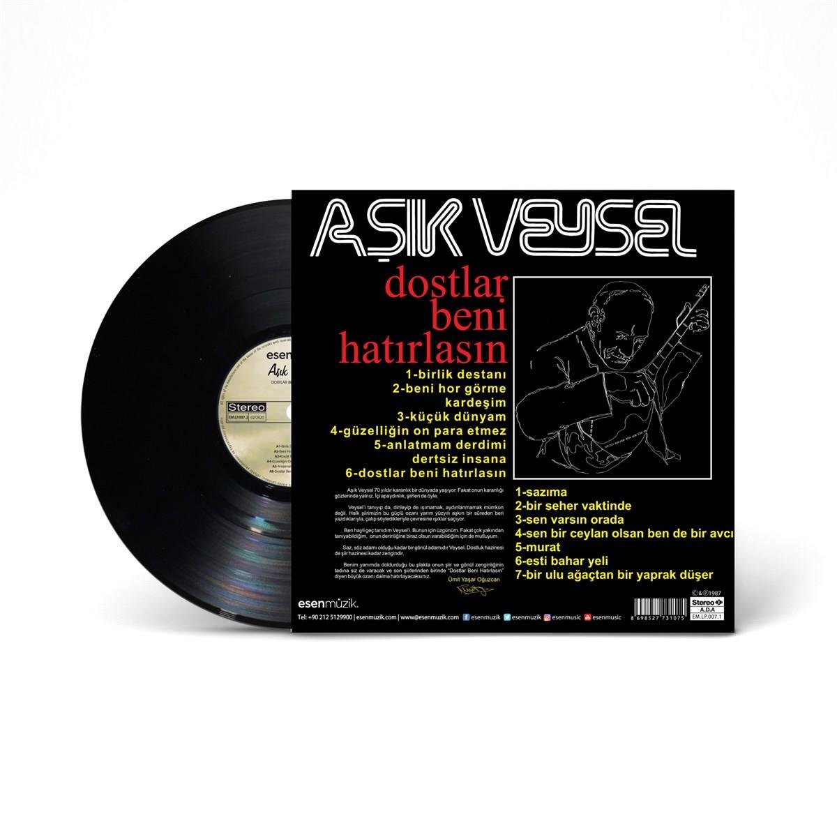 Aşık Veysel - Dostlar Beni Hatırlasın (Schallplatte)