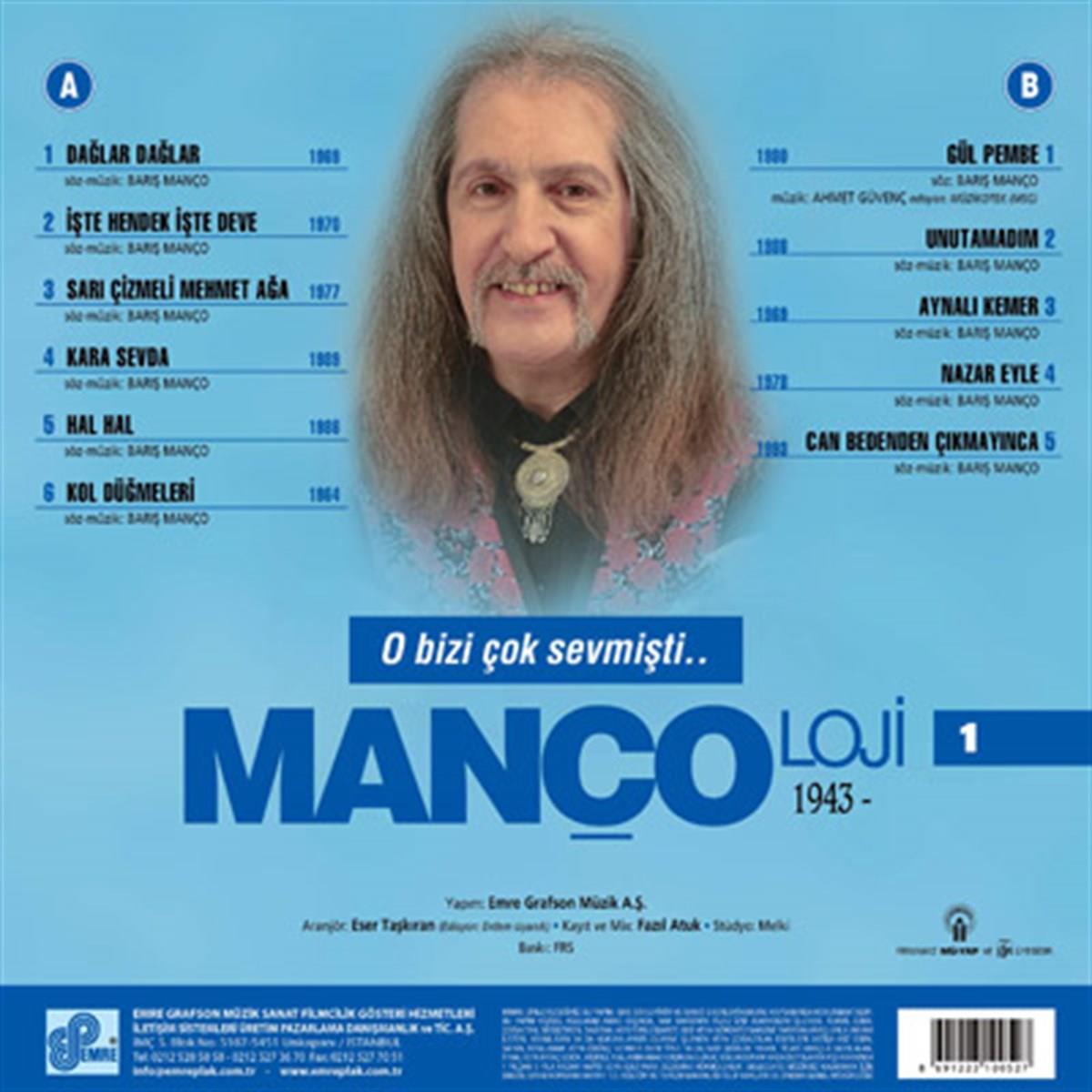 Barış Manço - Mançoloji 1 (Schallplatte)