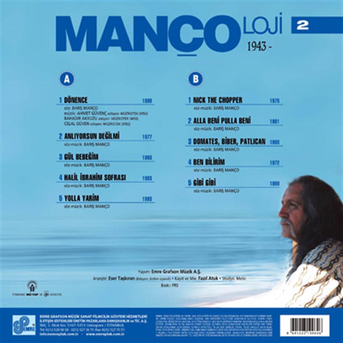 Barış Manço - Mançoloji Vol.2 (Schallplatte)