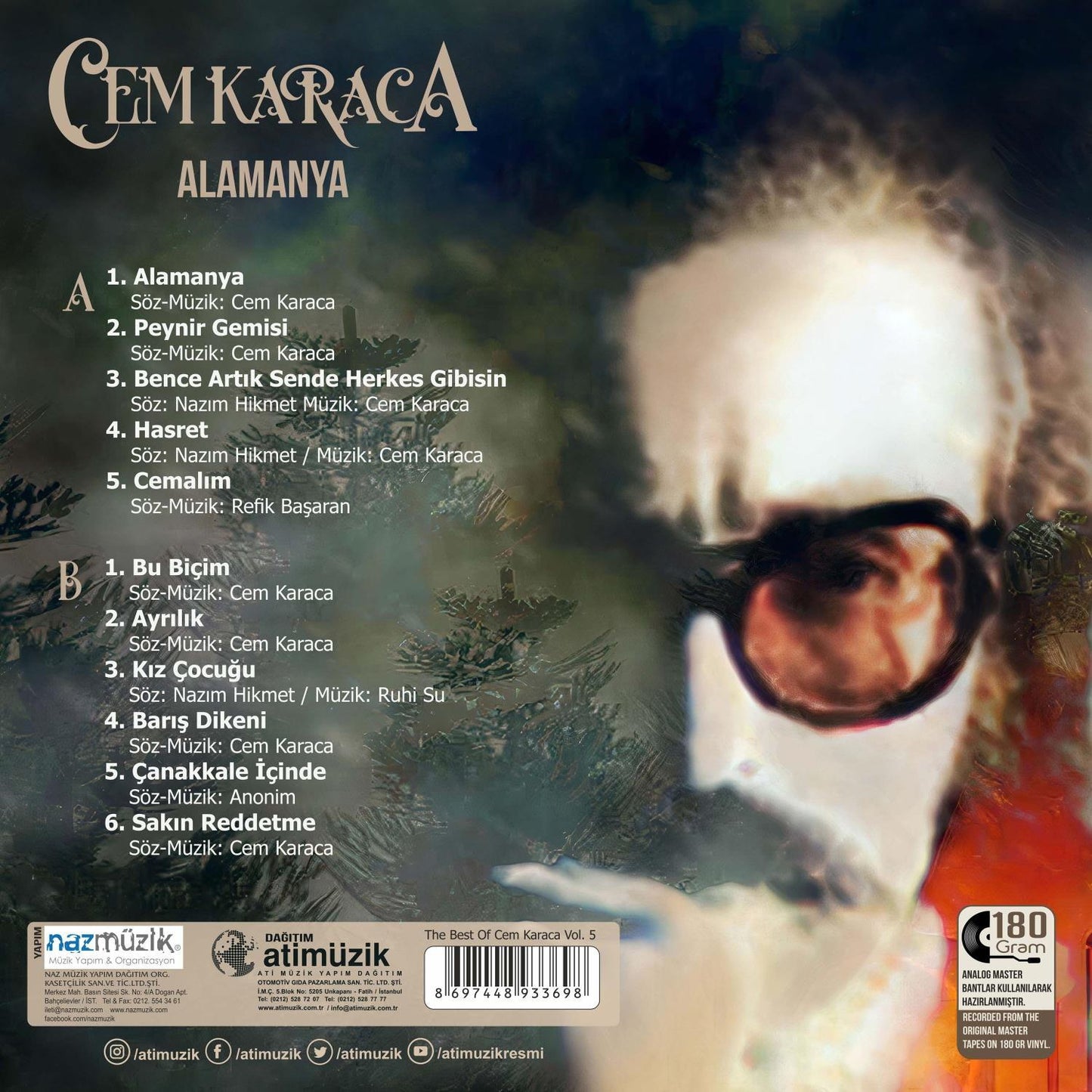 Cem Karaca - Alamanya (Schallplatte, Vinyl, Plak)