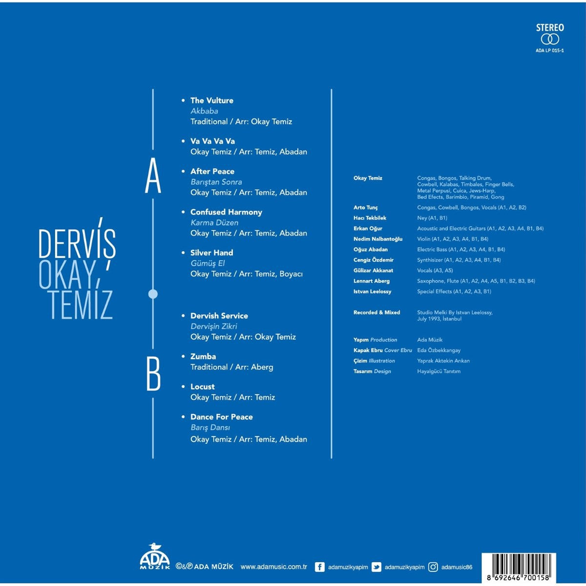 Derviş - Plak