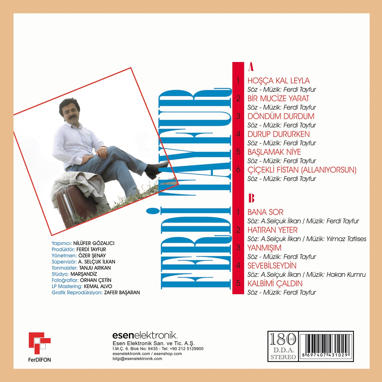 Ferdi Tayfur-Hoscakal (Schallplatte, Vinyl, Plak)