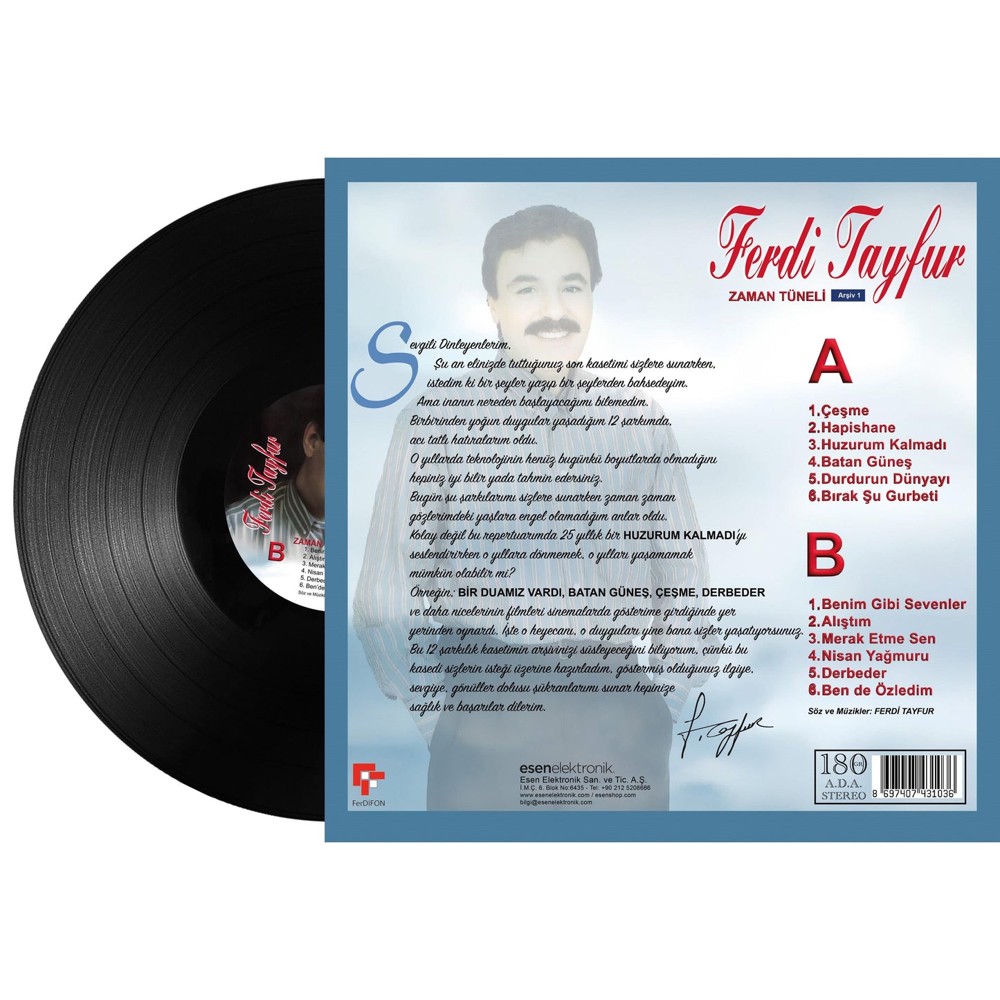 Ferdi Tayfur-Zaman Tuneli - Arsiv 1 (Schallplatte, Vinyl, Plak)