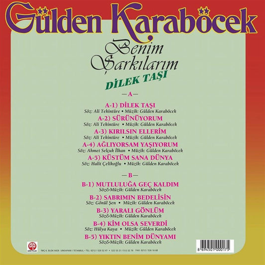 Gülden Karaböcek - Benim Şarkılarım / Dilek Taşı - (Schallplatte)