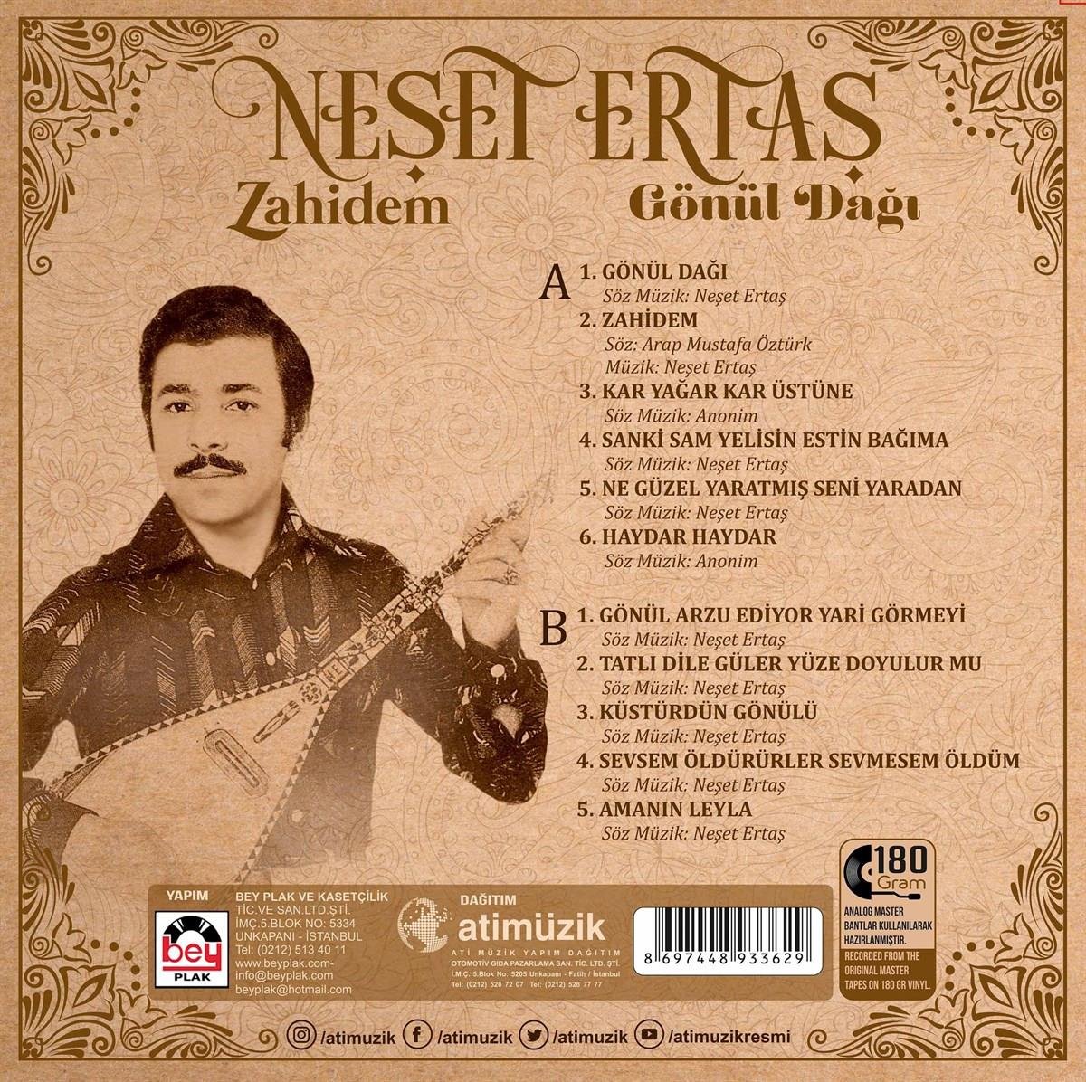 Neşet Ertaş - Zahidem / Gönül Dağı (Poster)
