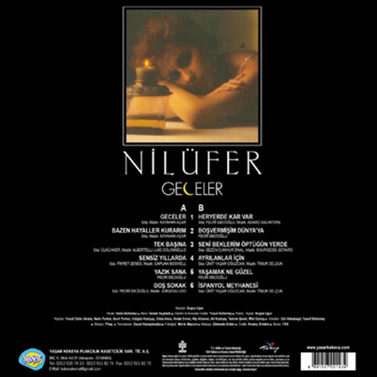 Nilüfer - Geceler (Schallplatte)