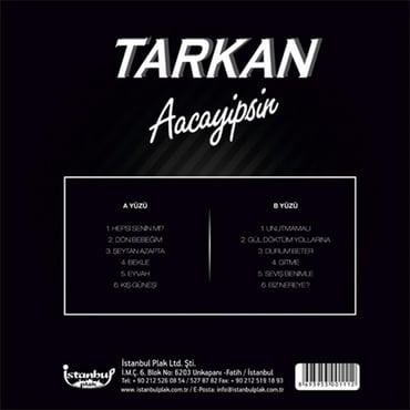Tarkan - Aacayipsin(Plak)