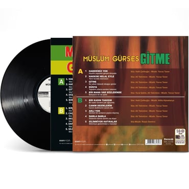Müslüm Gürses - Gitme (Plak)