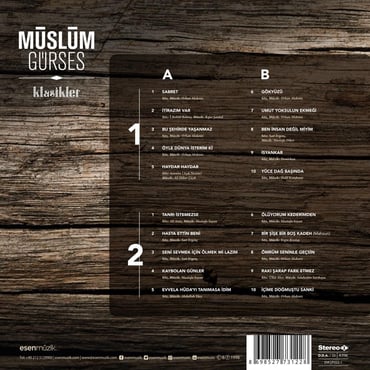 Müslüm Gürses - Klasikler (2 LPs)