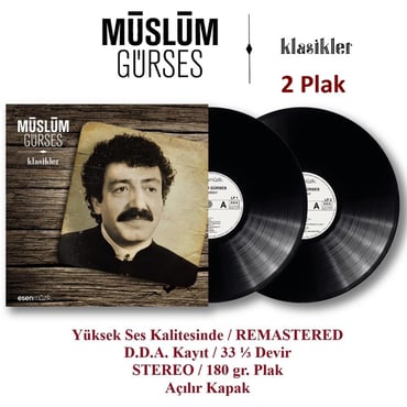 Müslüm Gürses - Klasikler (2 LPs)