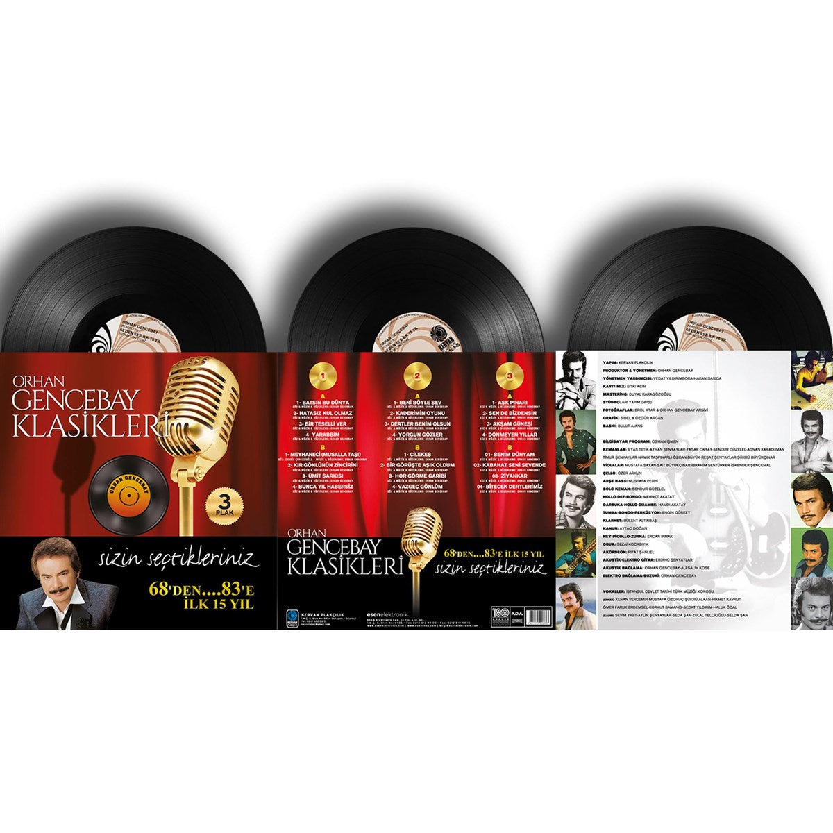 Orhan Gencebay - Klasikleri Vol. 1 (3 LPs)