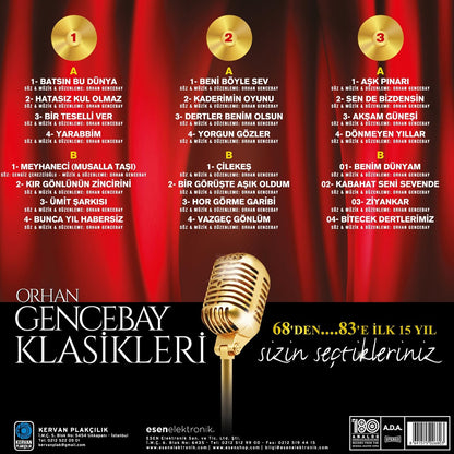 Orhan Gencebay - Klasikleri Vol. 1 (3 LPs)