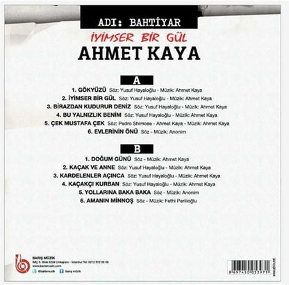 Ahmet Kaya - Adı Bahtiyar - İyimser Bir Gül (Plak)