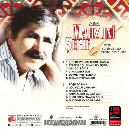 Aşık Mahzuni Şerif - İşte Gidiyorum Çeşmi Siyahım (Schallplatte, Vinyl, Plak)