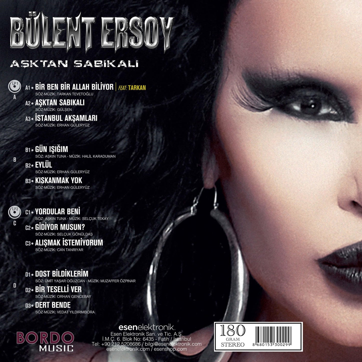 Bülent Ersoy - Aşktan Sabıkalı (2'li Schallplatte, Vinyl, Plak)