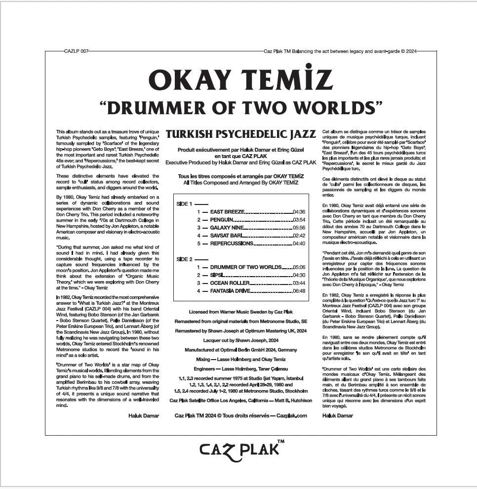 Drummer of Two Worlds (Yeniden Yayın - Avrupa Edisyonu) - Plak
