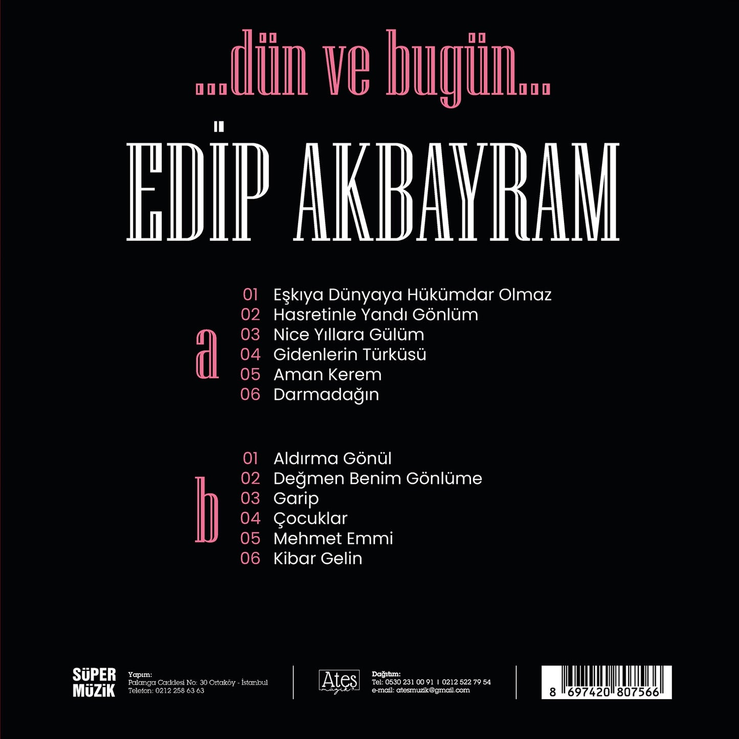 Dün ve Bugün - Plak