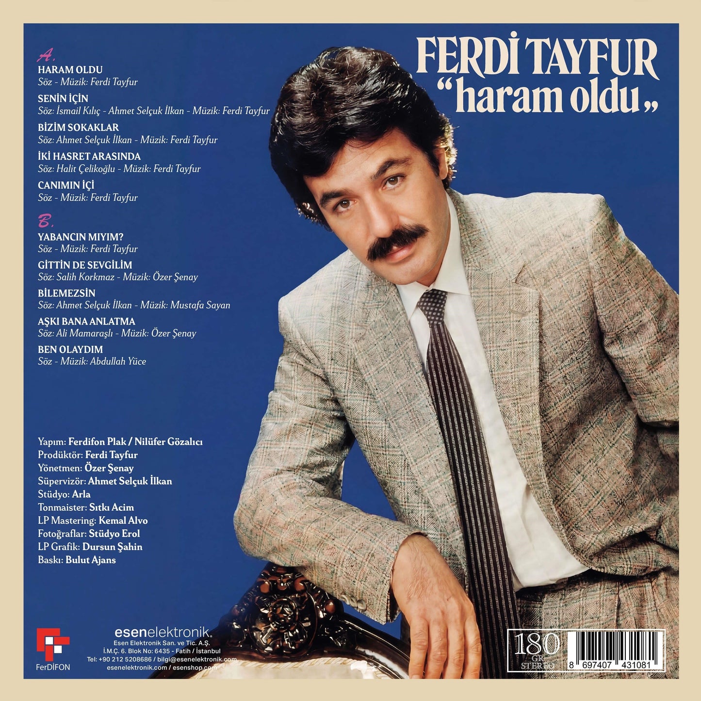 Ferdi Tayfur - Haram Oldu (Schallplatte, Vinyl, Plak)