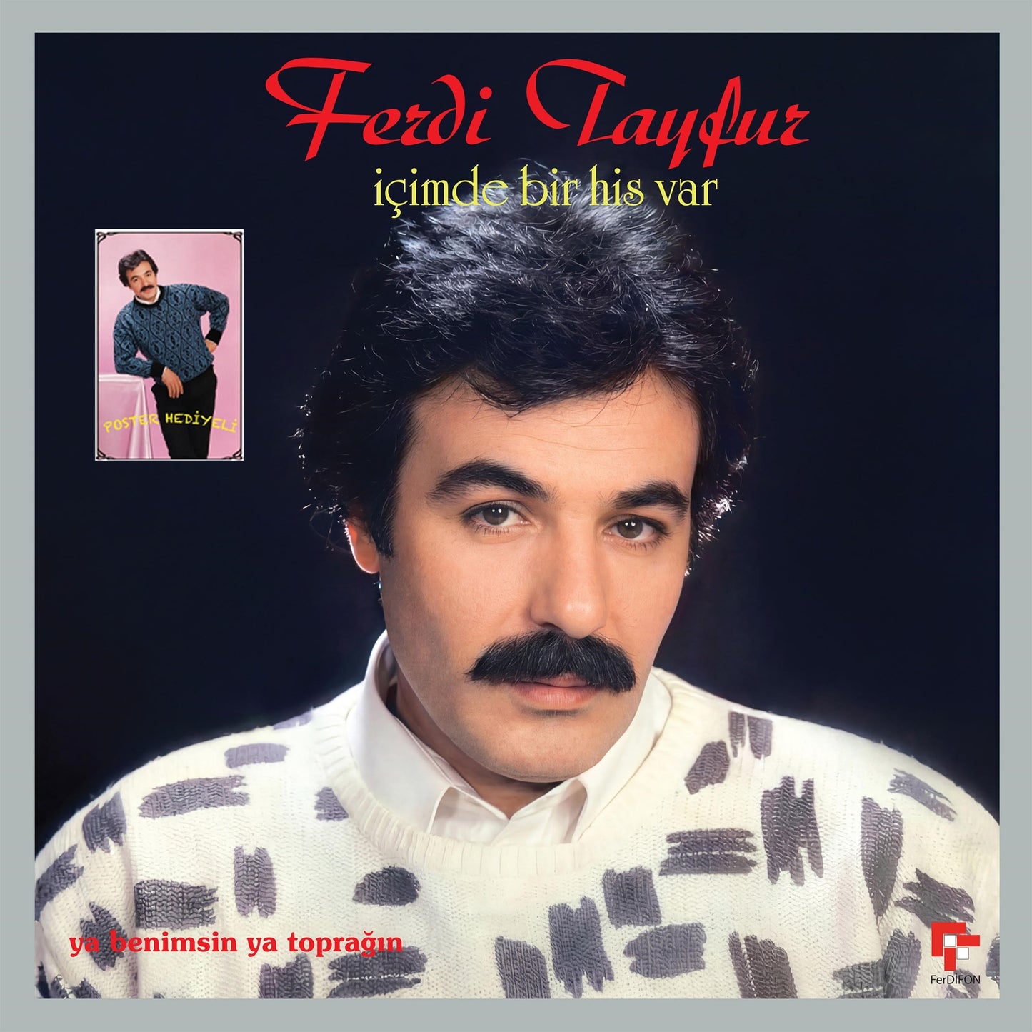 Ferdi Tayfur - İçimde Bir His Var / Ya Benimsin Ya Toprağın (Poster Hediyeli ) Schallplatte, Vinyl, Plak