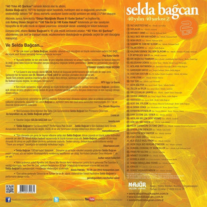 Selda Bağcan - 40 Yılın 40 Şarkısı - 2 (2 LPs)