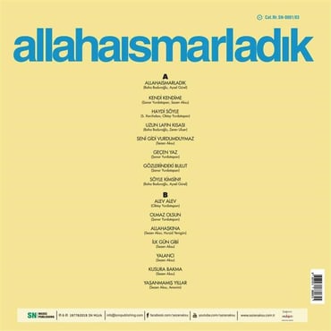 Sezen Aksu - Allahaısmarladık (Plak)